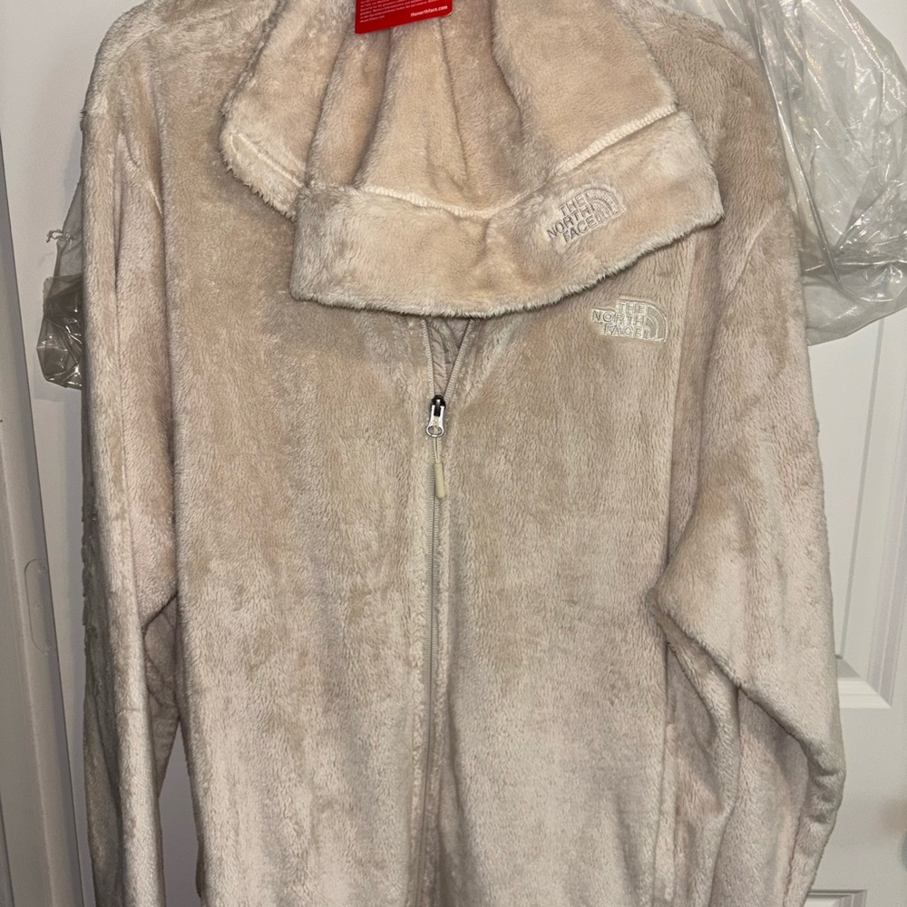 The North Face Women's Beige Teddy Jacket